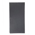 Platou pentru servire Stone, Homla, 50x25 cm, ardezie, negru