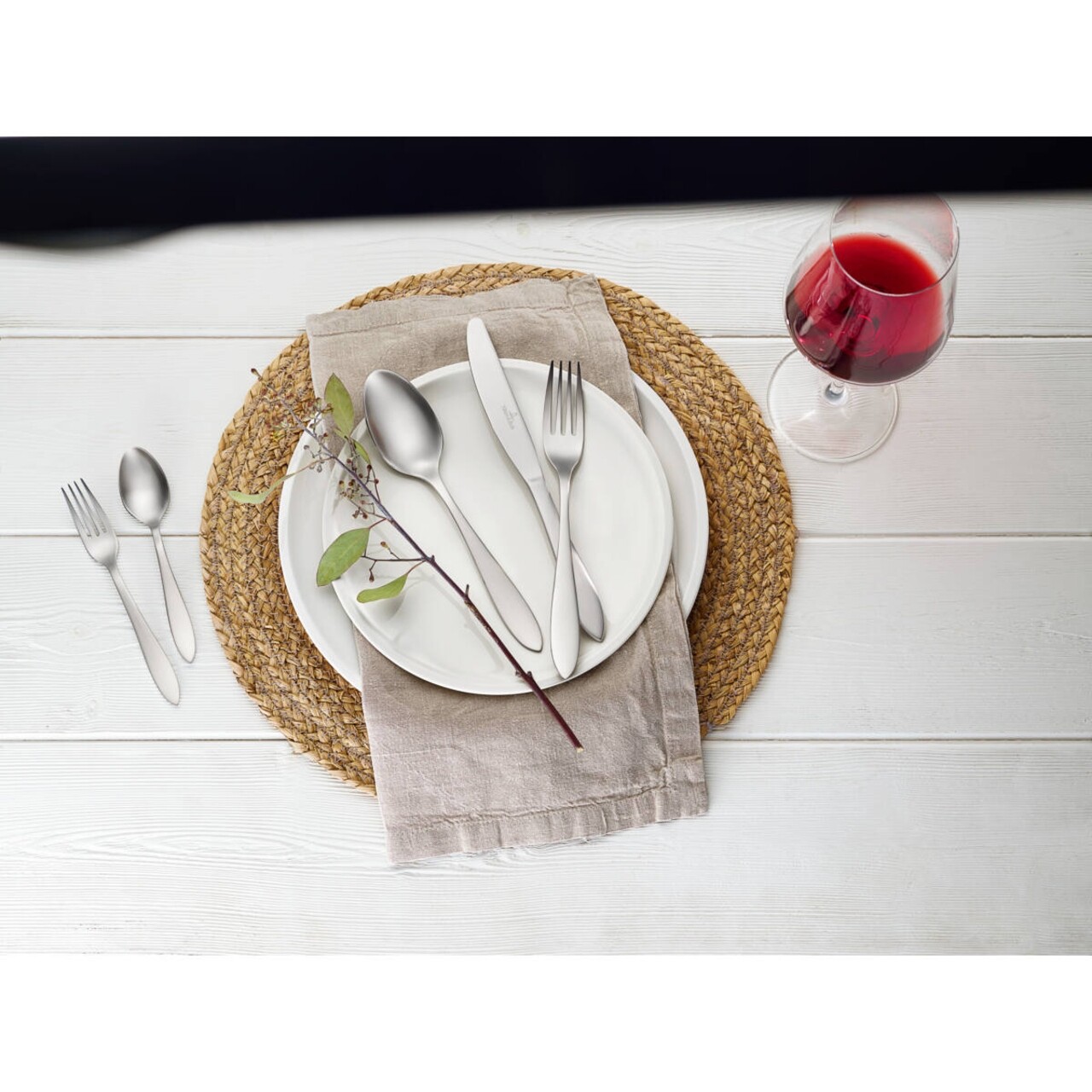 Set tacamuri 30 piese, Villeroy & Boch, Arthur Cutlery Brushed, inox 18/10 periat - 1 | YEO