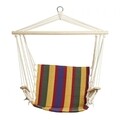 Hamac Stripes, Heinner, 86x52 cm, bumbac/poliester, mov/galben