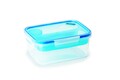 Caserola dreptunghiulara cu capac, Snips, Lunchbox Blue, 1.5 L, polipropilena, albastru