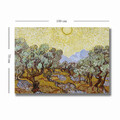 Tablou decorativ, 70100VANGOGH005, Canvas , Lemn, Multicolor