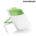 Tocator multifunctional cu tava, recipient si scurgator integrat 3-in-1 InnovaGoods, 41-48x28.5x7 cm