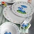 Set de masa pentru copii Kutahya Porselen, YS05MT4207099, 5 piese, portelan, multicolor