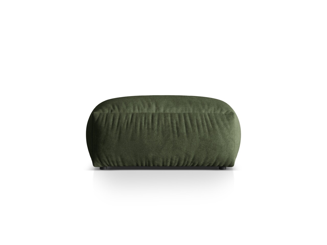 Taburet modular, Martina-120, Micadoni Home, 95x65x44 cm, catifea, verde