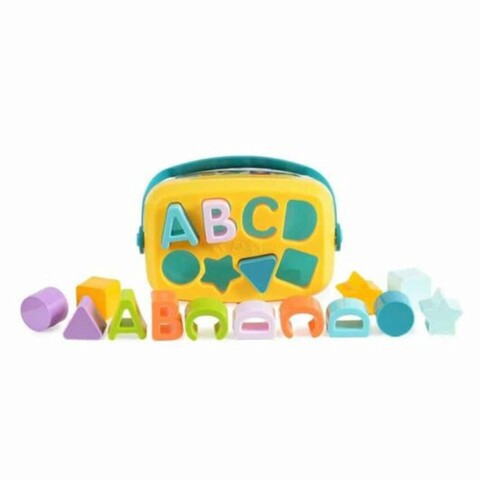 Set jucarie pentru sortare, Baby Blocks, HE0218, 18M+, plastic, multicolor