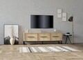 Comoda TV, Puqa Design, Melody, 160x50x40 cm, PAL, Maro