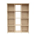 Corp biblioteca, Zena Home, Zimba, 92.5x132x30 cm, PAL, Stejar