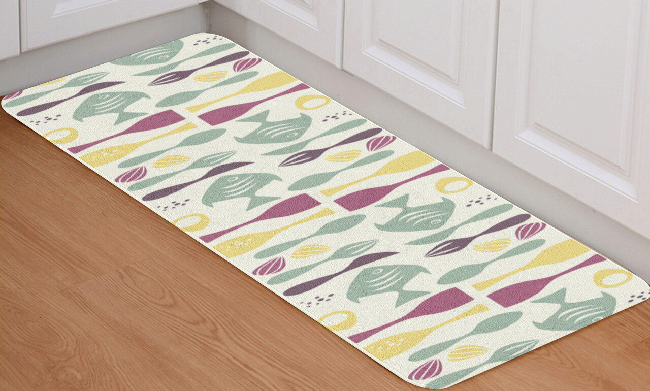 Covor pentru bucatarie, Oyo Concept, sed_carpet_2011, 58 x 280 cm, poliester, multicolor