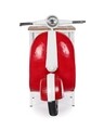 Consola Vespa, Bizzotto, 104 x 94 x 65 cm, lemn de mango/otel, handmade, rosu