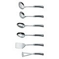 Set ustensile de bucatarie 7 piese, Zokura, inox/plastic