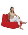 Fotoliu puf, Bean Bag, Ferndale Trendy, 105 x 75 cm, poliester impermeabil, rosu