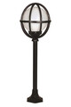 Lampadar de exterior, Avonni, 685AVN1132, Plastic ABS, Alb/Negru