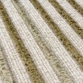 Covor Elton Stripe Wash Green, Flair Rugs, 200x320 cm, polipropilena/poliester, verde