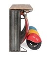 Consola Vespa, Bizzotto, 143.5 x 50.8 x 100.3 cm, lemn de mango/otel, handmade, multicolor