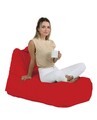 Fotoliu puf, Bean Bag, Ferndale Trendy, 105 x 75 cm, poliester impermeabil, rosu