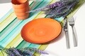 Set 6 farfurii pentru desert Gala Orange, Heinner, Ø19 cm, ceramica, portocaliu