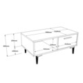 Set mobilier living, Locelso, MS6-GA, Pin Atlantic / Antracit