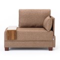 Canapea Fly Armchair Right, Balcab Home, 1 loc, 100x75x80 cm, maro