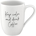 Cana Keep Calm, Villeroy & Boch Statement, 280 ml, portelan premium