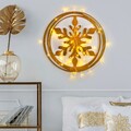 Decoratiune de luminoasa XMASGOLD-020, Tanelorn, 62x56 cm, metal, auriu