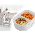 Lunch Box -Cutie electrica pentru incalzirea pranzului 90.920G, Beper, 40 W, 450 ml, 1000 ml, alb/rosu