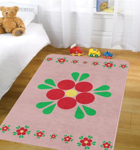 Covor Margaret, Oyo Kids, 80x140 cm, poliester, multicolor