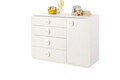 Dulap, Çilek, Baby Cotton Large Dresser, 125x89x56 cm, Multicolor