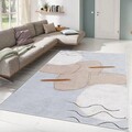 Covor, ALHO CARPET-30A , 100x140 cm, Poliester, Multicolor