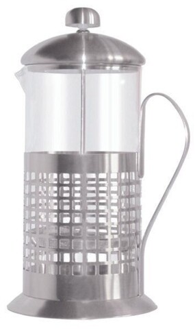 Filtru cafea Larissa, Ambition, 600 ml, sticla, model patrate