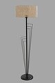 Lampadar, Stala, 846STL3549, Metal, Negru