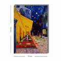 Tablou decorativ, 70100VANGOGH070, Canvas , Lemn, Multicolor