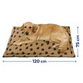 Patura pentru animale de companie Maximex, Pet, 120x75x1.5 cm, bumbac, multicolor