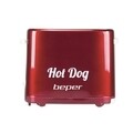 Aparat de facut Hot Dog BT.150Y, Beper, cu design vintage, 750 W, 5 niveluri de preparare