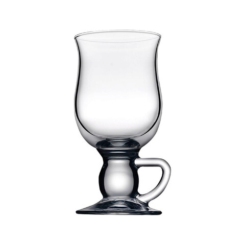 Set 2 pahare model bombat Caffe Latte Irish Coffee, Pasabahce, 270 ml, sticla, transparent