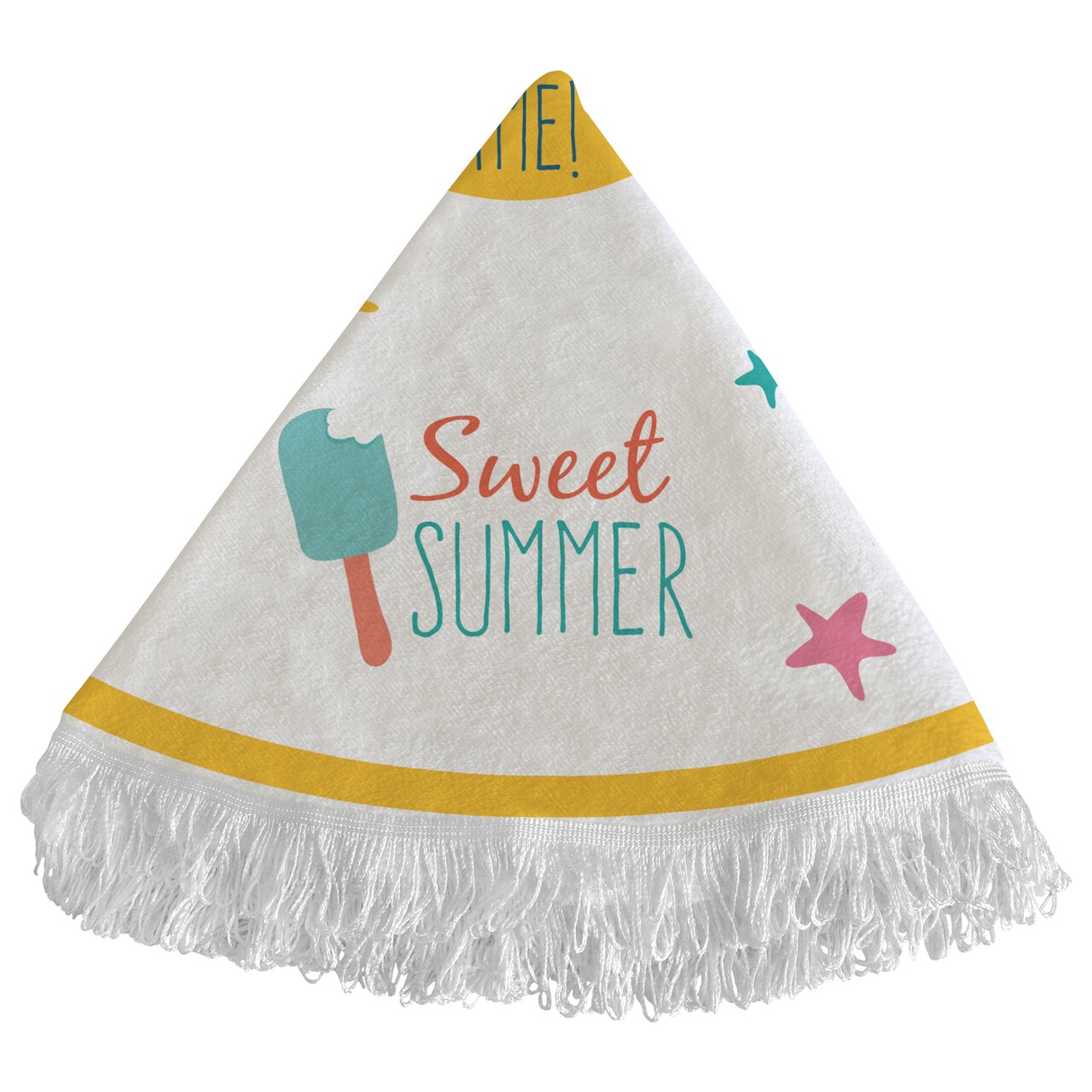 Prosop de plaja Sweet Summer, Oyo Concept, Ø155 cm, policoton, multicolor