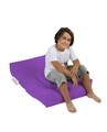 Set fotoliu si taburet pentru copii, Bean Bag, Ferndale, 65x50x40 cm, poliester impermeabil, mov