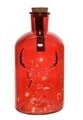 Decoratiune luminoasa Deer Bottle, Lumineo, 5 LED-uri, rosu