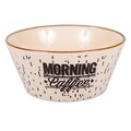 Set 4 boluri Morning Coffee, Creaciones Meng, 450 ml, ceramica