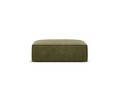 Taburet, Kaelle, Micadoni Home, BL, 100x80x38 cm, poliester chenille, verde