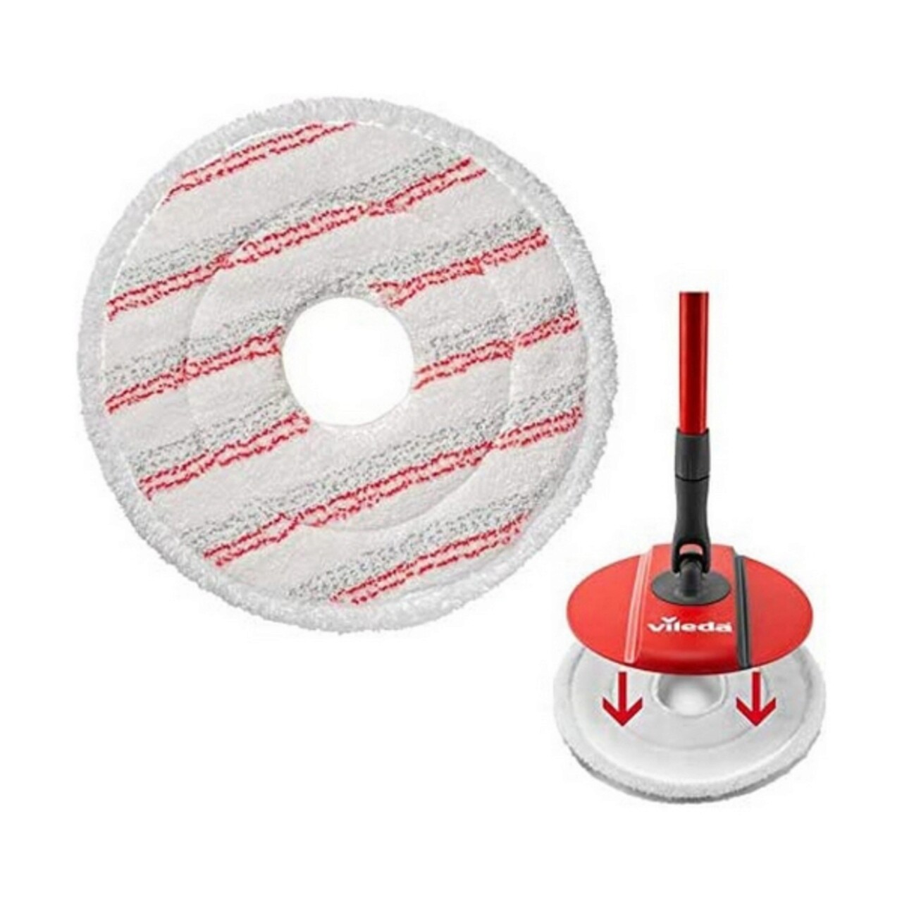 Rezerva mop, Vileda, Spin & Clean, microfibra - 1 | YEO