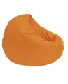 Fotoliu puf, Bean Bag, Ferndale, 100 cm, poliester impermeabil, portocaliu