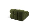 Modul pentru canapea modulara, 1 loc, Bellis-213, Micadoni Home, 94x94x70 cm, tesatura boucle, verde