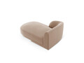 Sezlong living stanga 2 locuri, Miley, Micadoni Home, BL, 155x92x74 cm, catifea, cappuccino