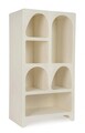 Biblioteca Creamy, Bizzotto, 56x36x105.5 cm, MDF, alb