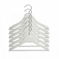 Set 6 umerase pentru copii White, Jocca, lemn/metal, alb