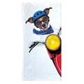 Prosop de plaja Strider Puppy, Oyo Concept, 70x140 cm, policoton, multicolor