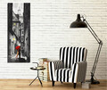 Tablou decorativ, PC081, Canvas, 30 x 80 cm, Multicolor