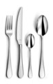 Set tacamuri, 24 piese, Venus, inox, argintiu