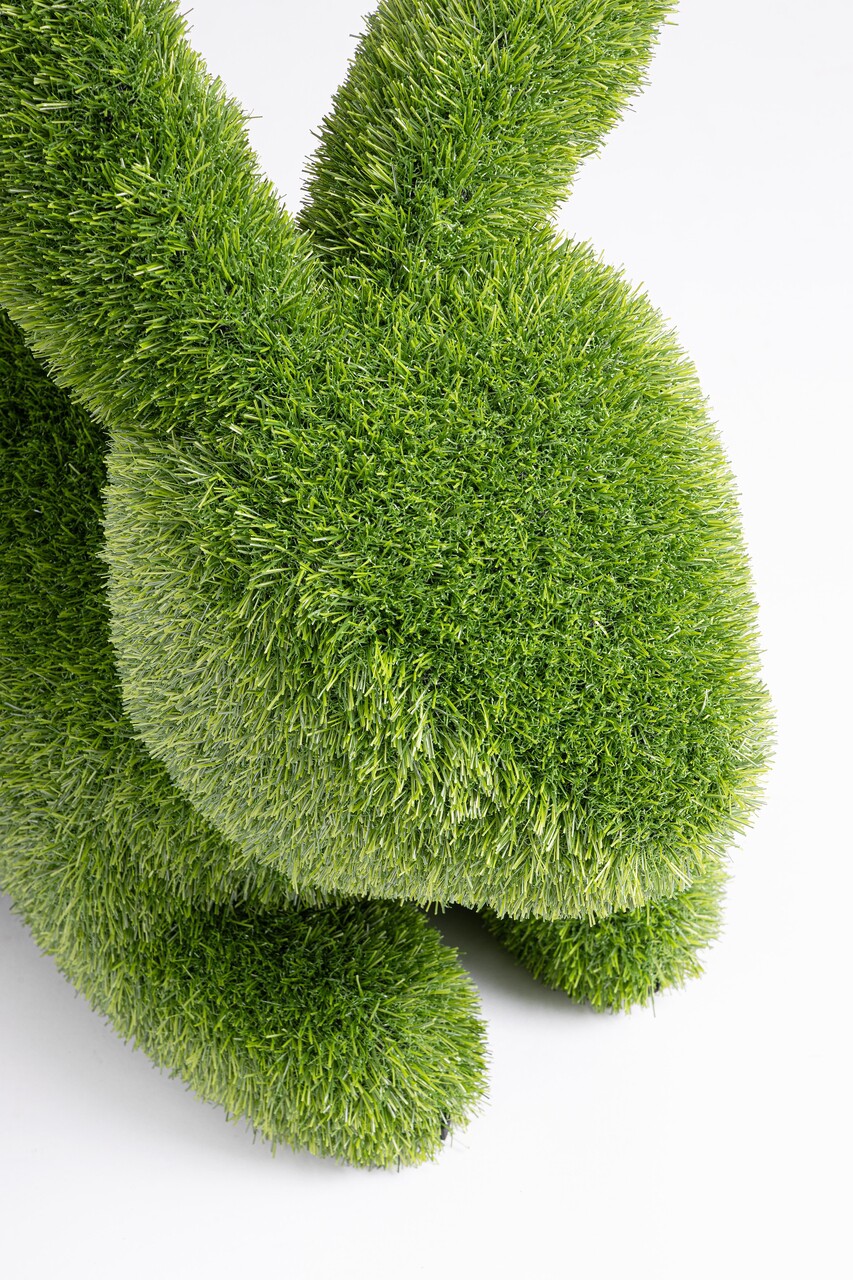 Figurina din iarba artificiala Rabbit, Bizzotto, 68x35x54 cm, polietilena, verde - 1 | YEO