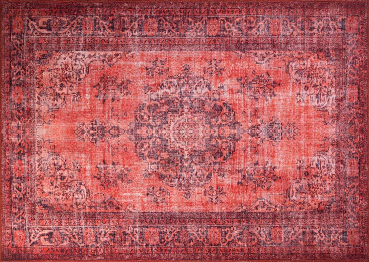 Covor, Red AL 131 , 75x230 cm, Poliester , Multicolor